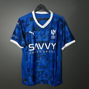لباس اول الهلال 2025 پلیری مشابه اورجینال