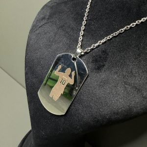 گردنبند طرح مسی کد 2
