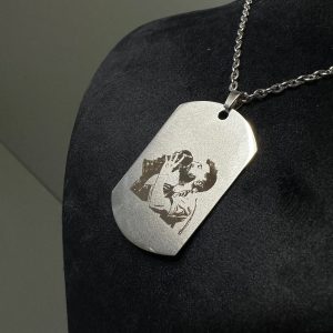 گردنبند طرح مسی