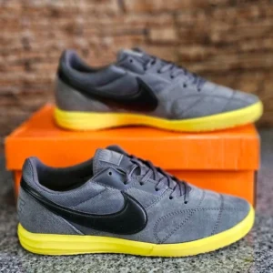 کفش فوتسال نایک تمپو پریمیر سالا NIKE TIEMPO PREMIER II SALA طوسی