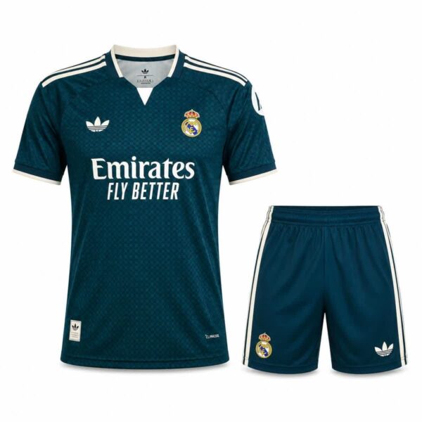 real madrid kit 3 لباس دوم رئال مادرید ۲۰۲۷ هواداری با شورت